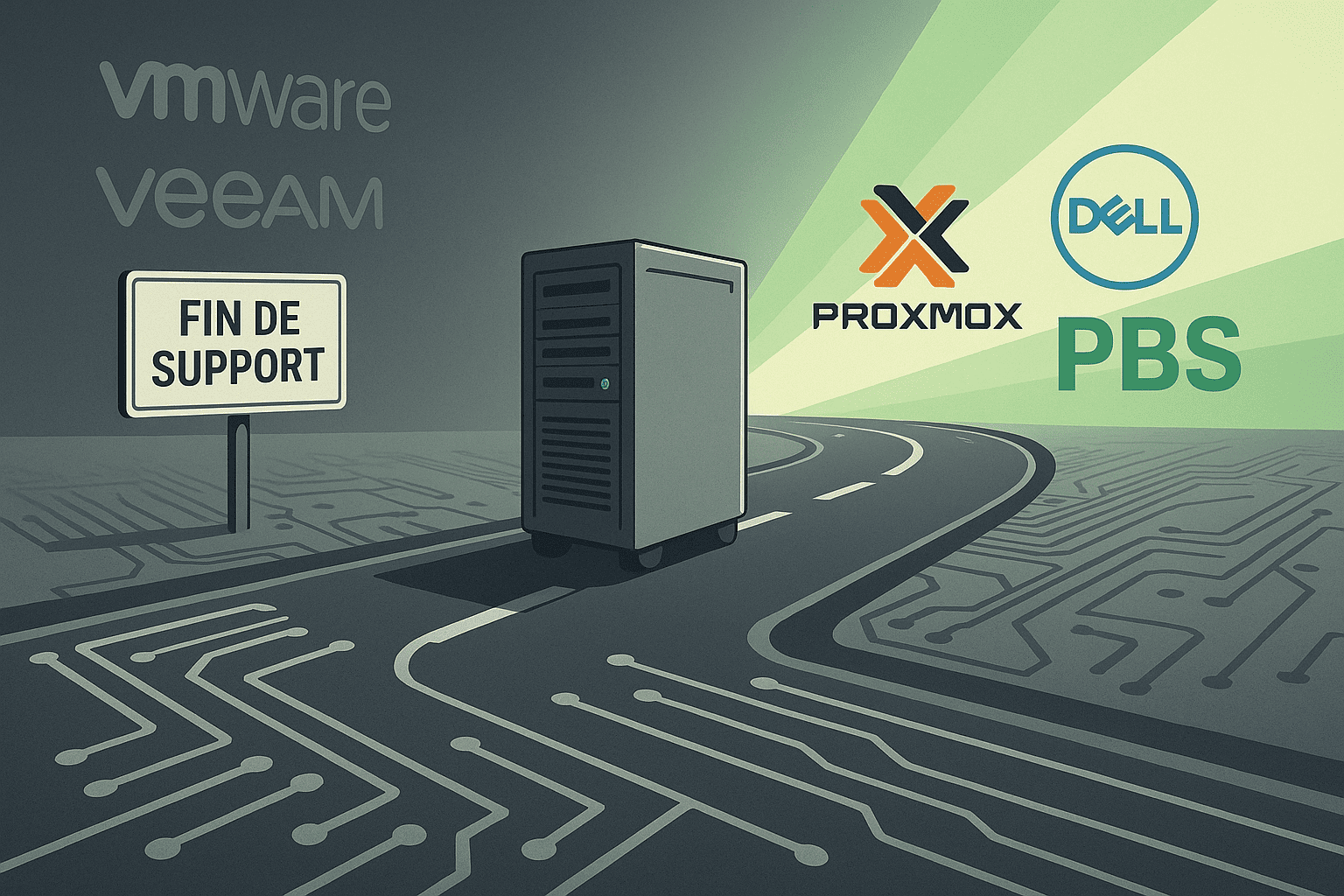 En avant pour Proxmox